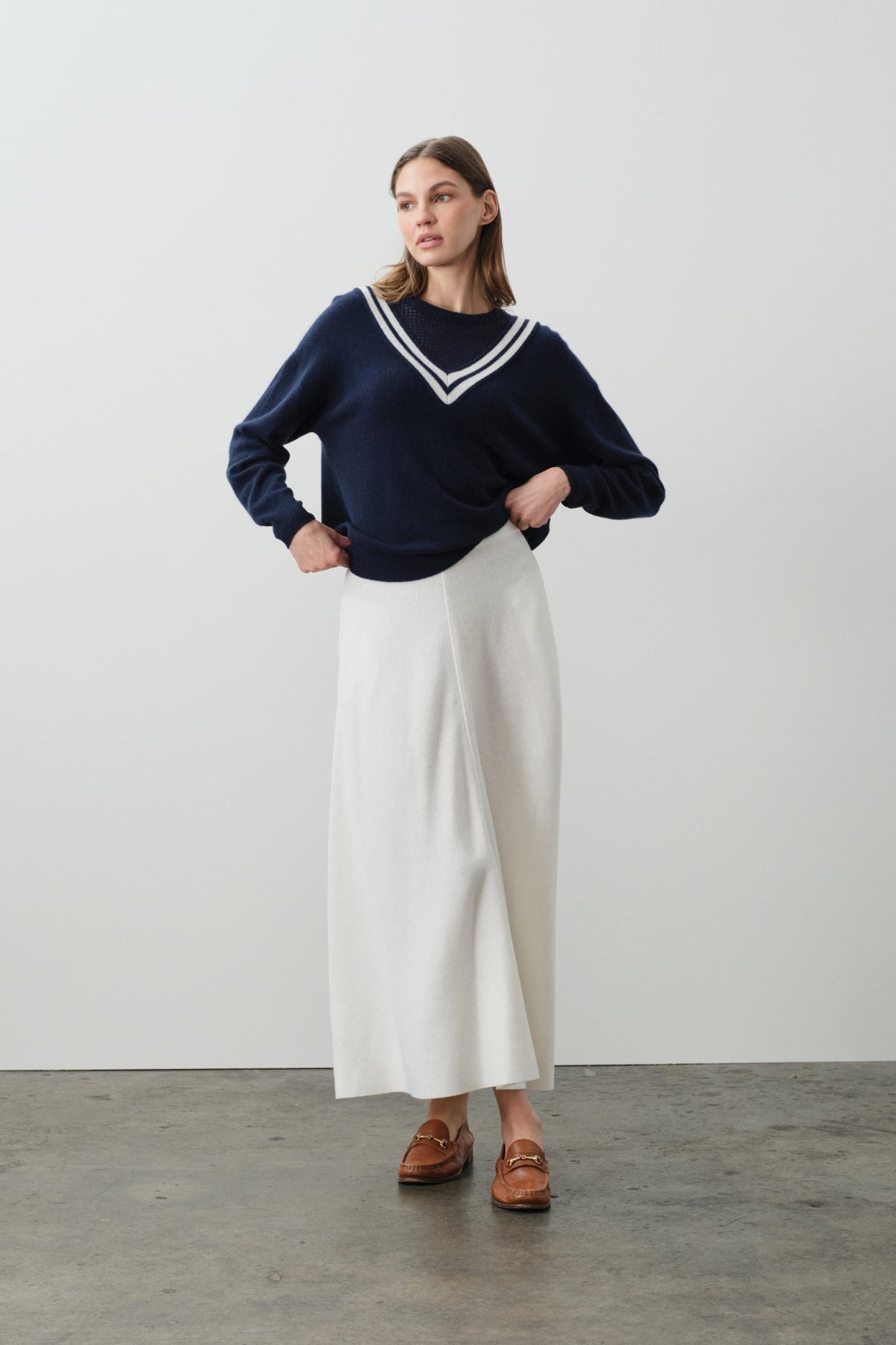 DIANA MODERN TENNIS SWEATER