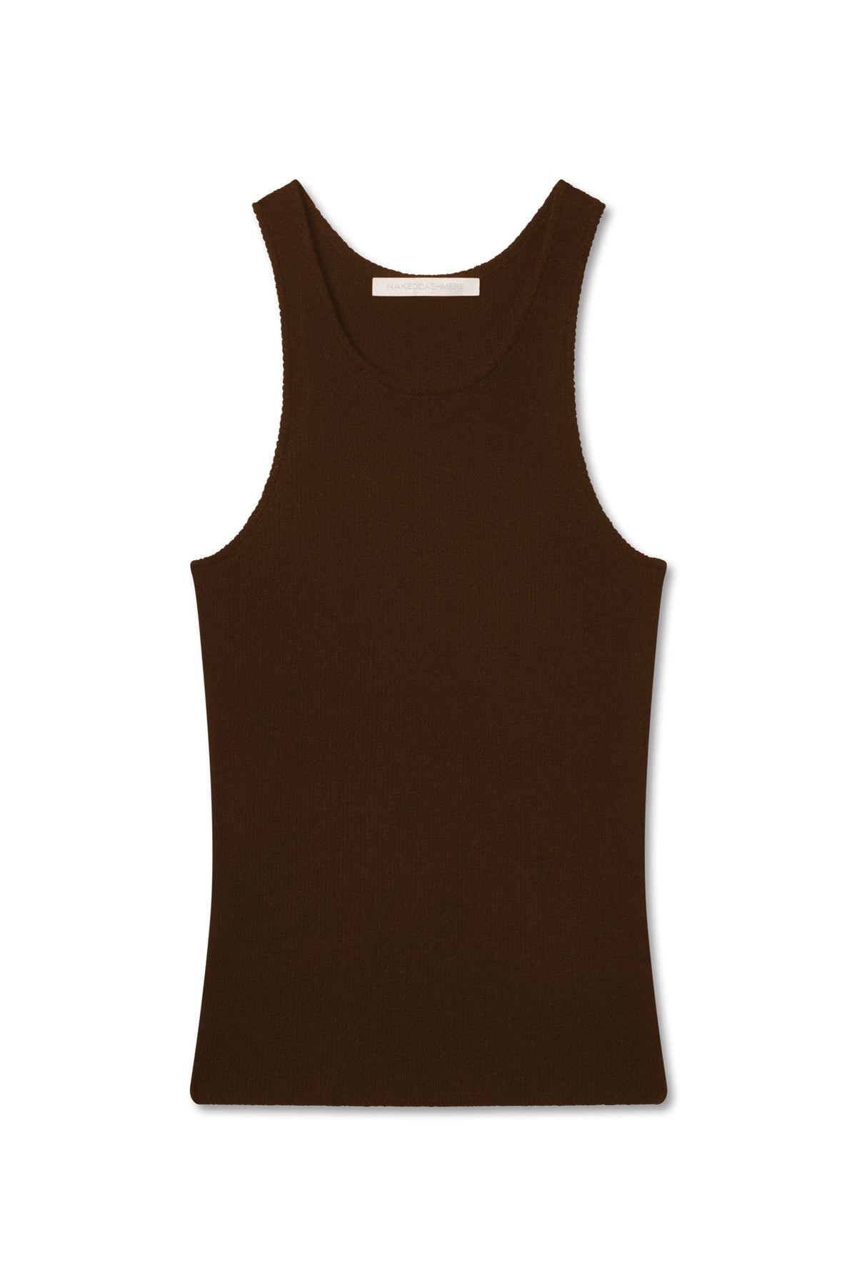 CAROLINA CREWNECK CASHMERE TANK