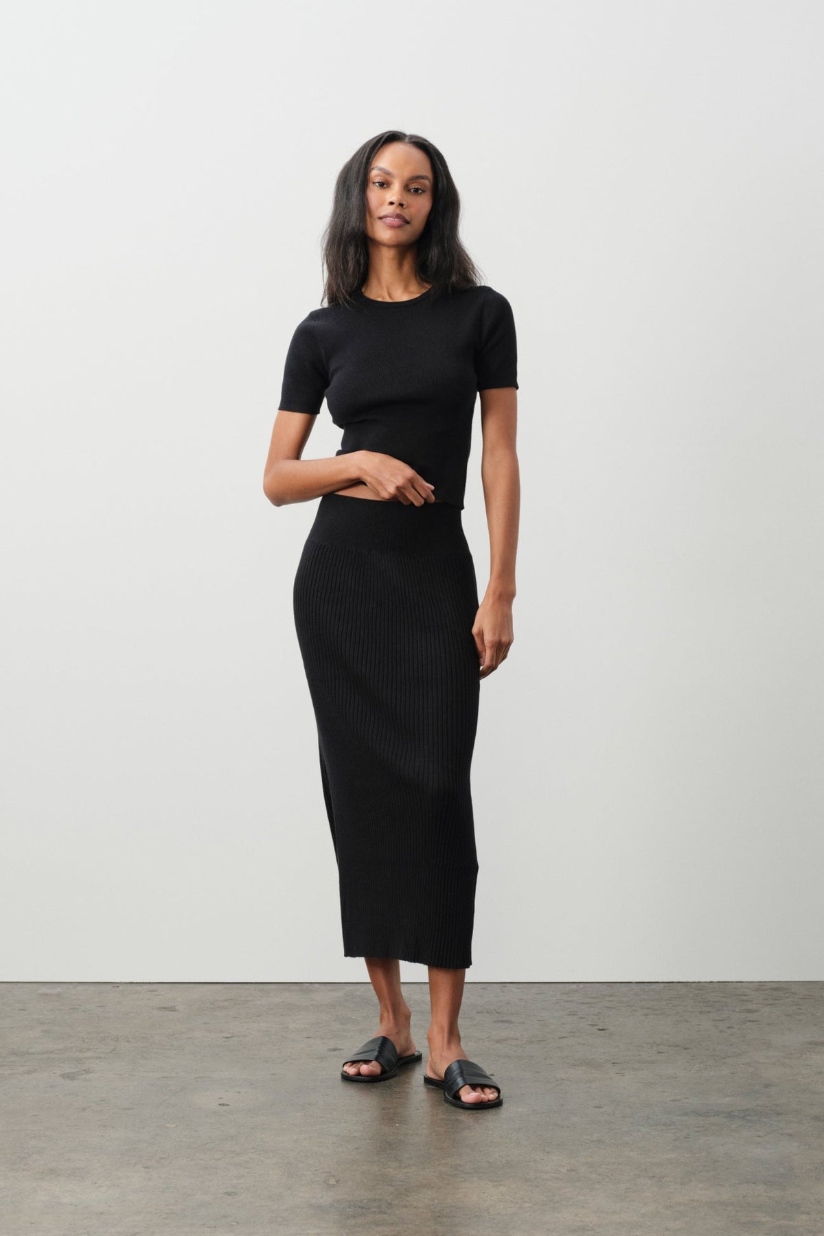 AUBRIE MIDI SKIRT