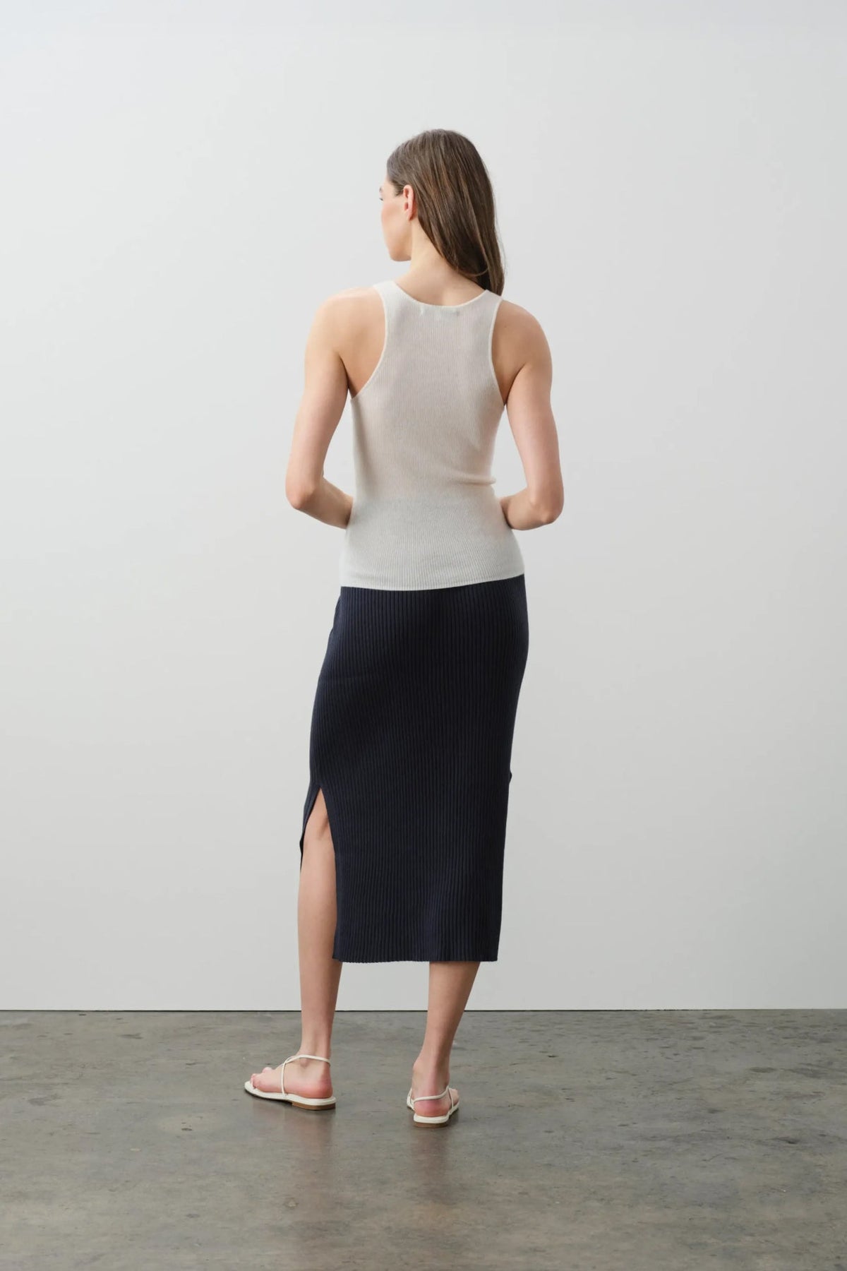 AUBRIE MIDI SKIRT