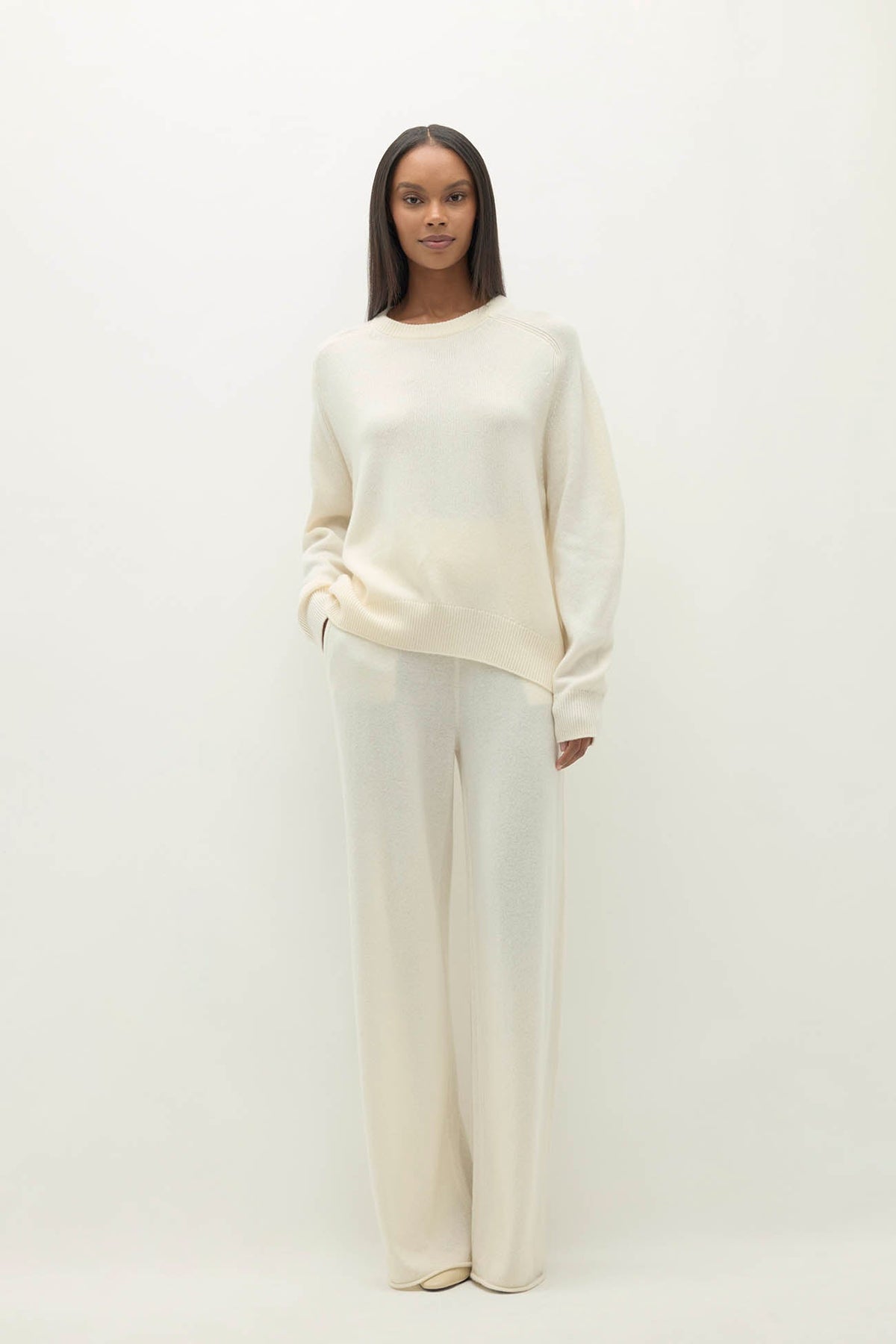 TAMMY CASHMERE CREWNECK SWEATER