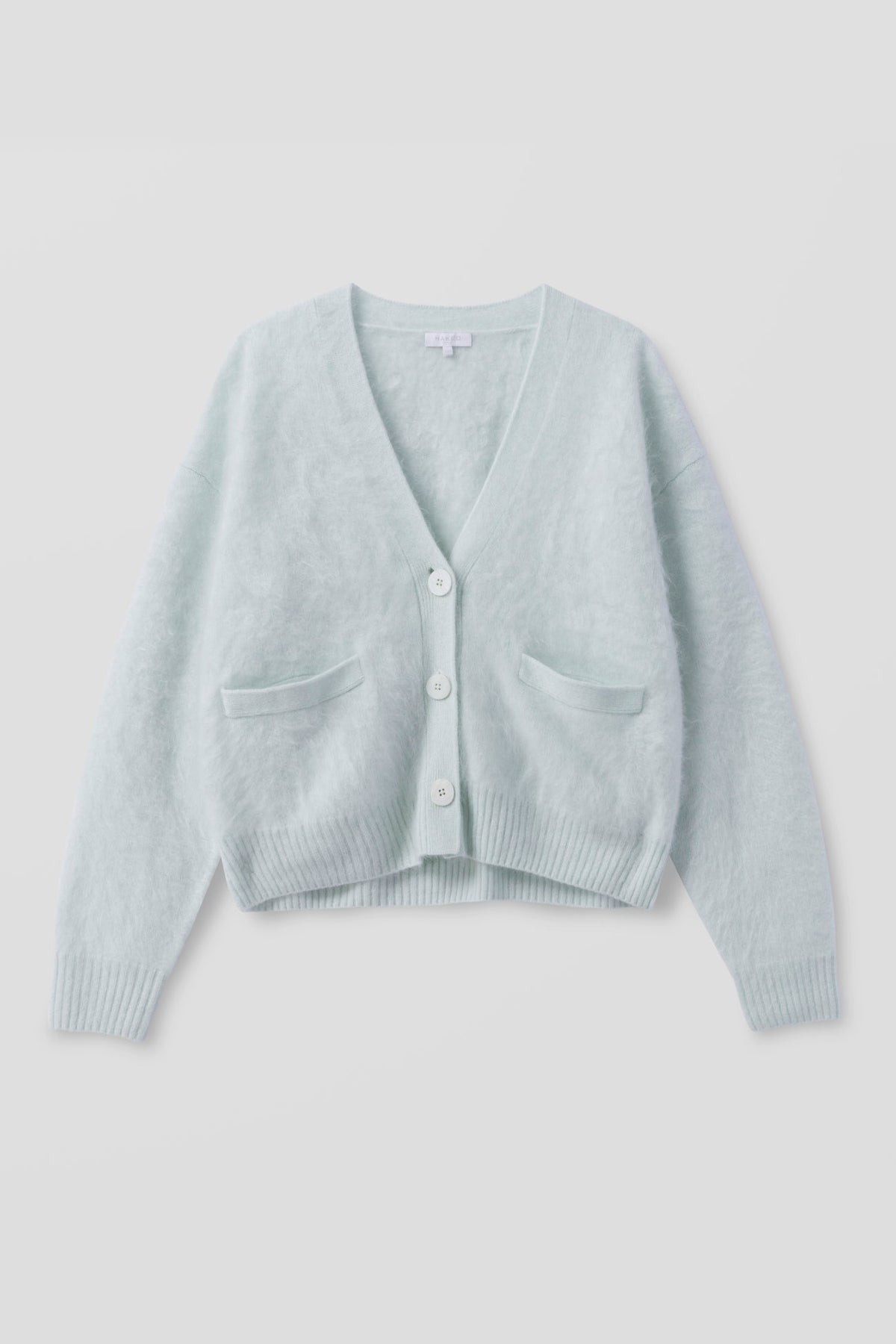 MICHAELA BRUSHED CASHMERE CARDIGAN