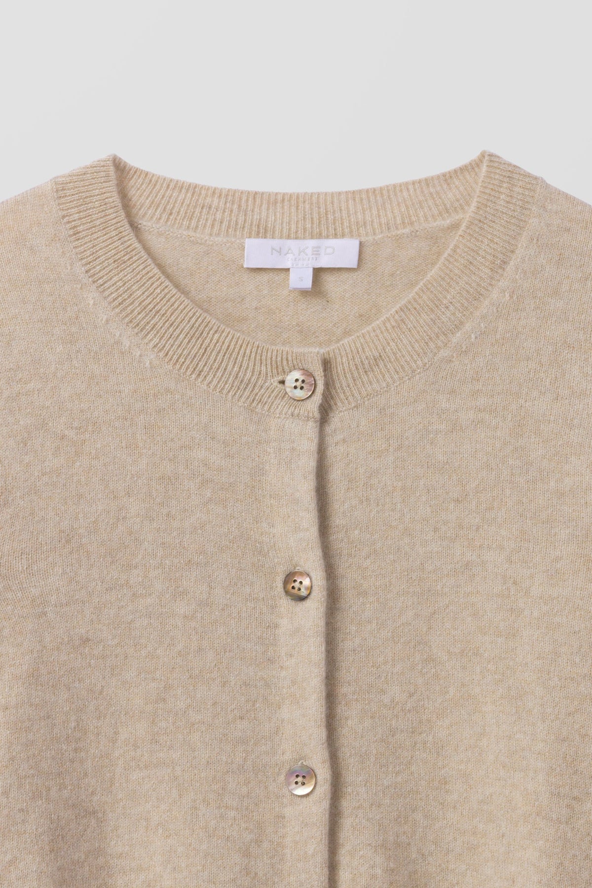 JAYLA BUTTON-UP CASHMERE CARDIGAN