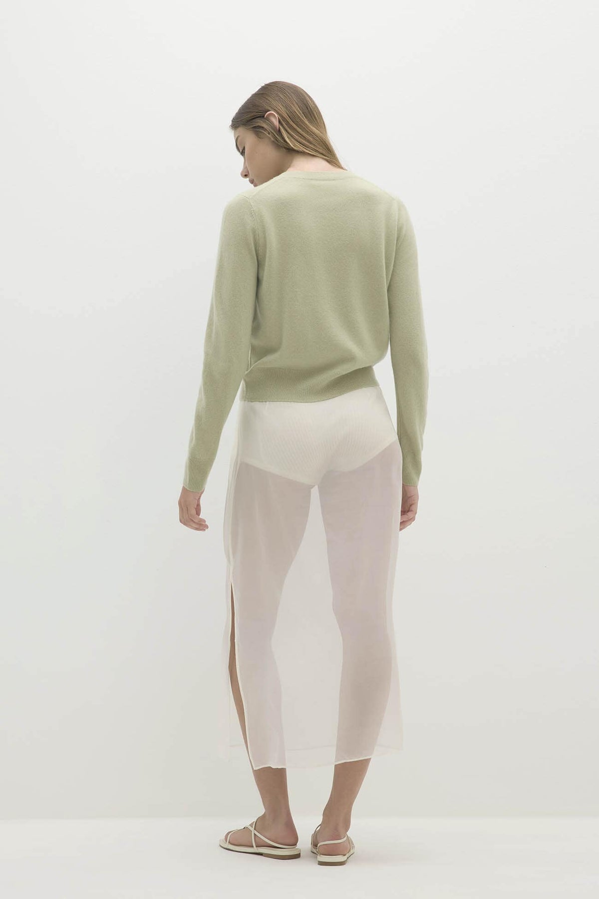 JAYLA BUTTON-UP CASHMERE CARDIGAN