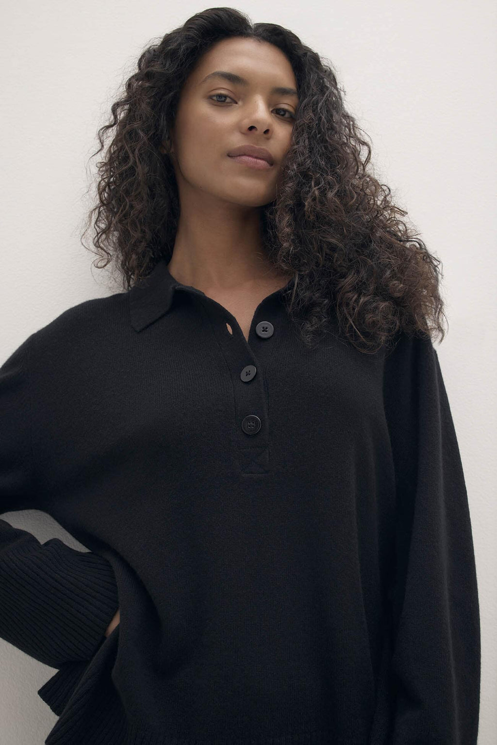 JEMMA CASHMERE POLO