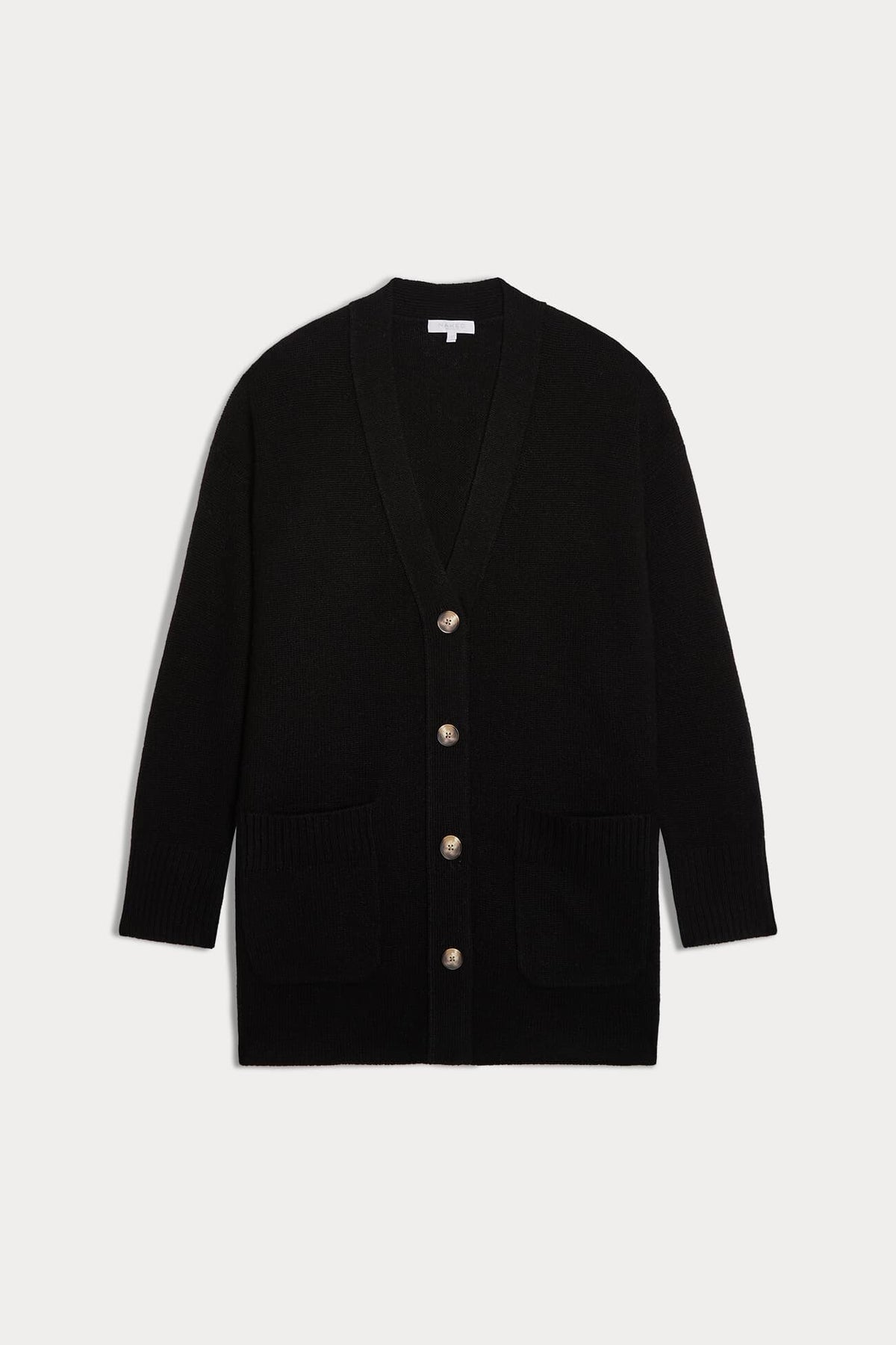 ADELINA BUTTON-UP CASHMERE CARDIGAN