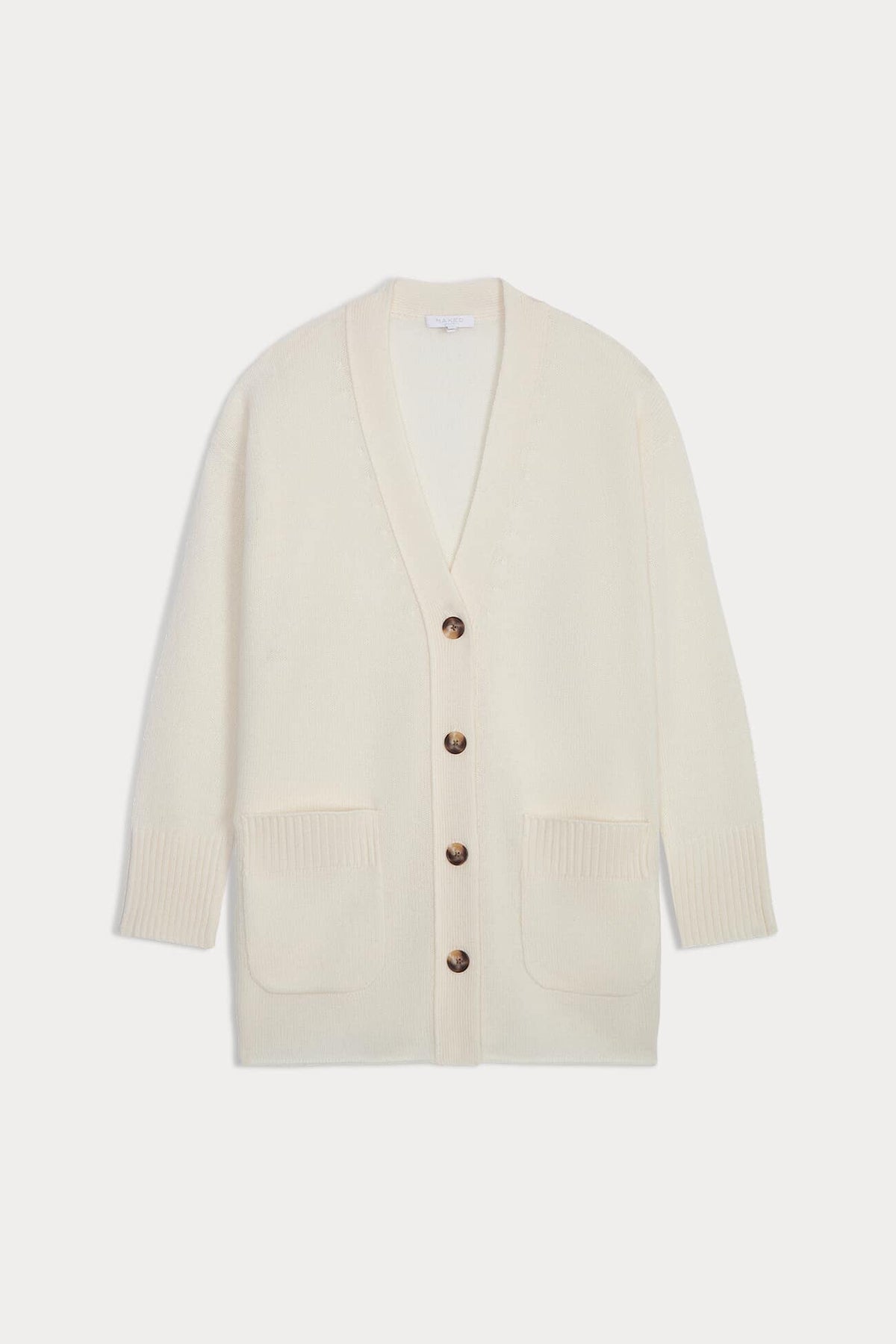 ADELINA BUTTON-UP CASHMERE CARDIGAN