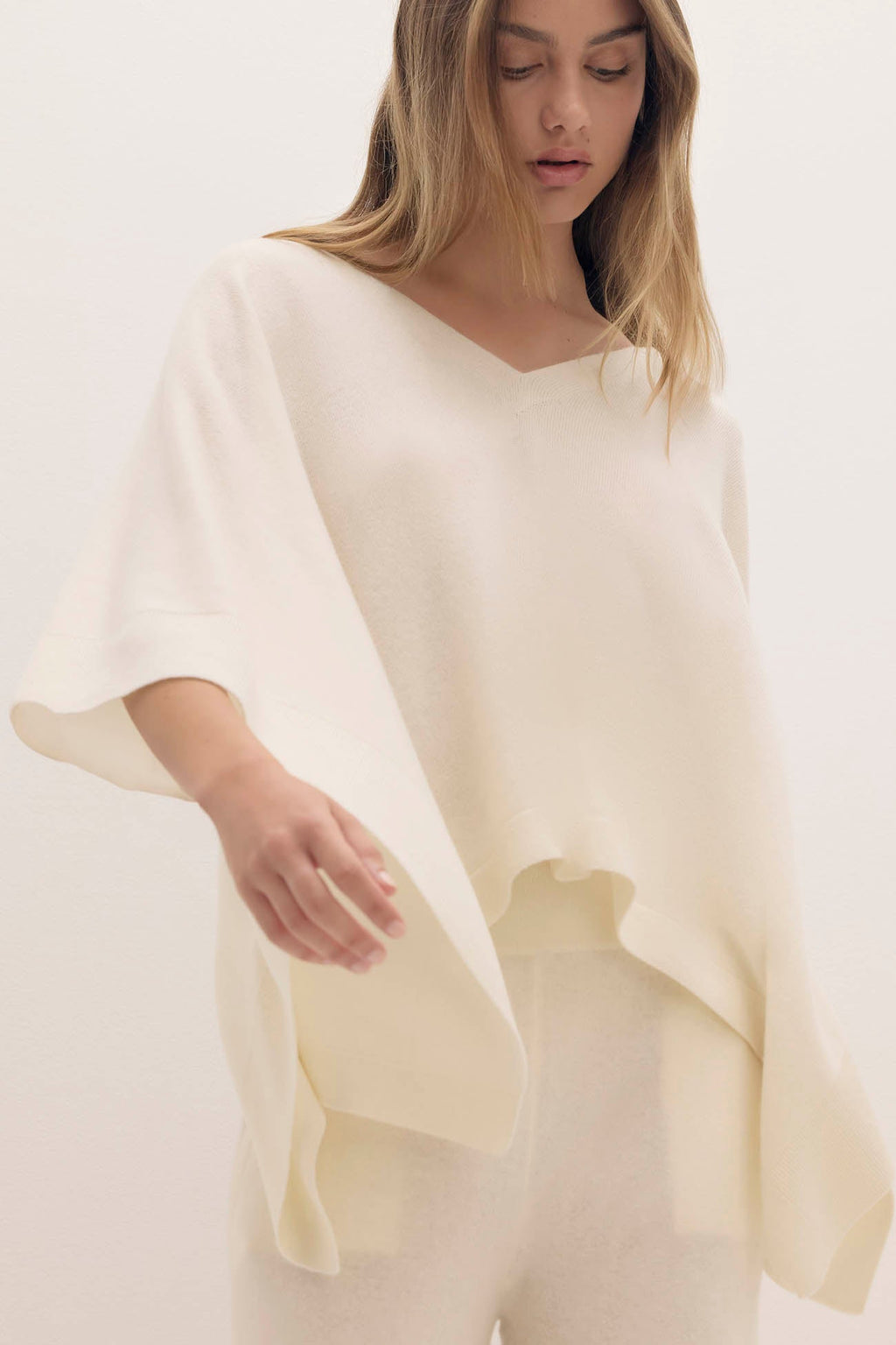 PERLA CASHMERE PONCHO