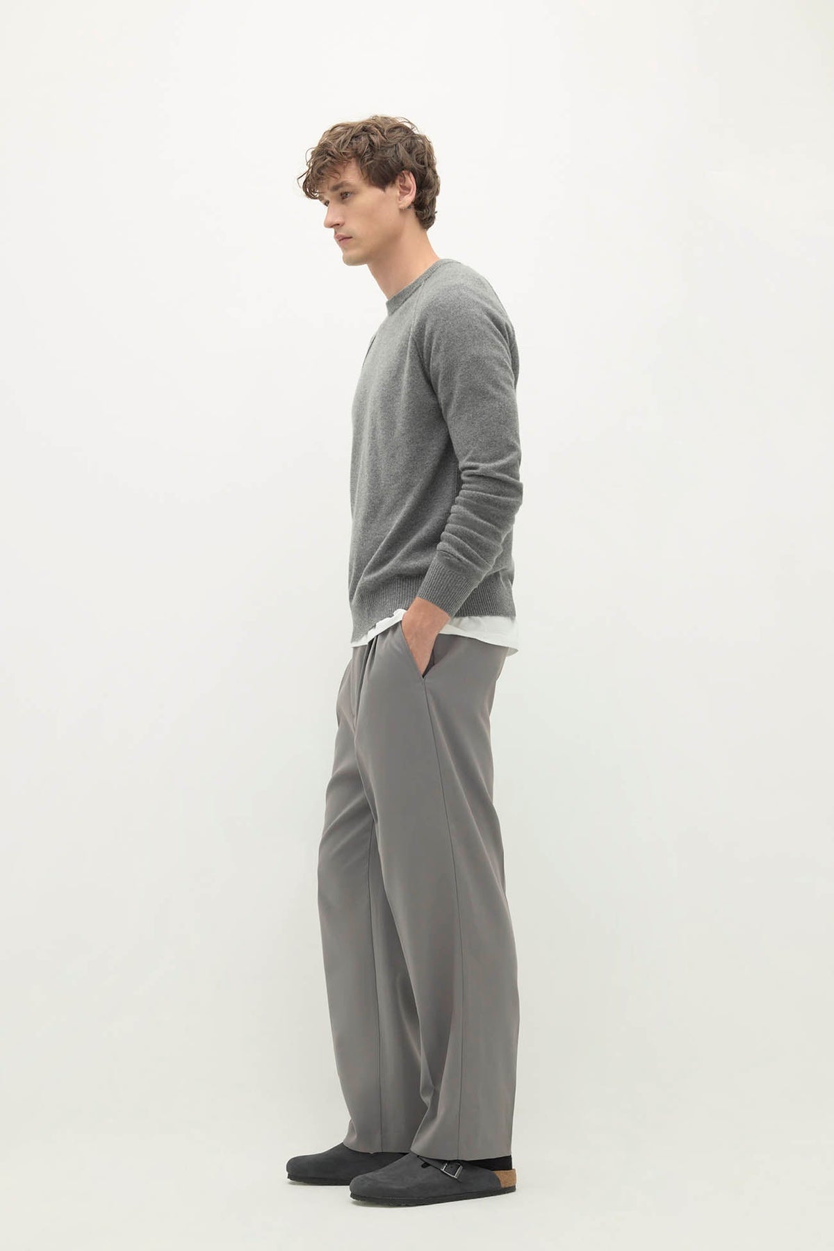 LORENZO CASHMERE CREWNECK