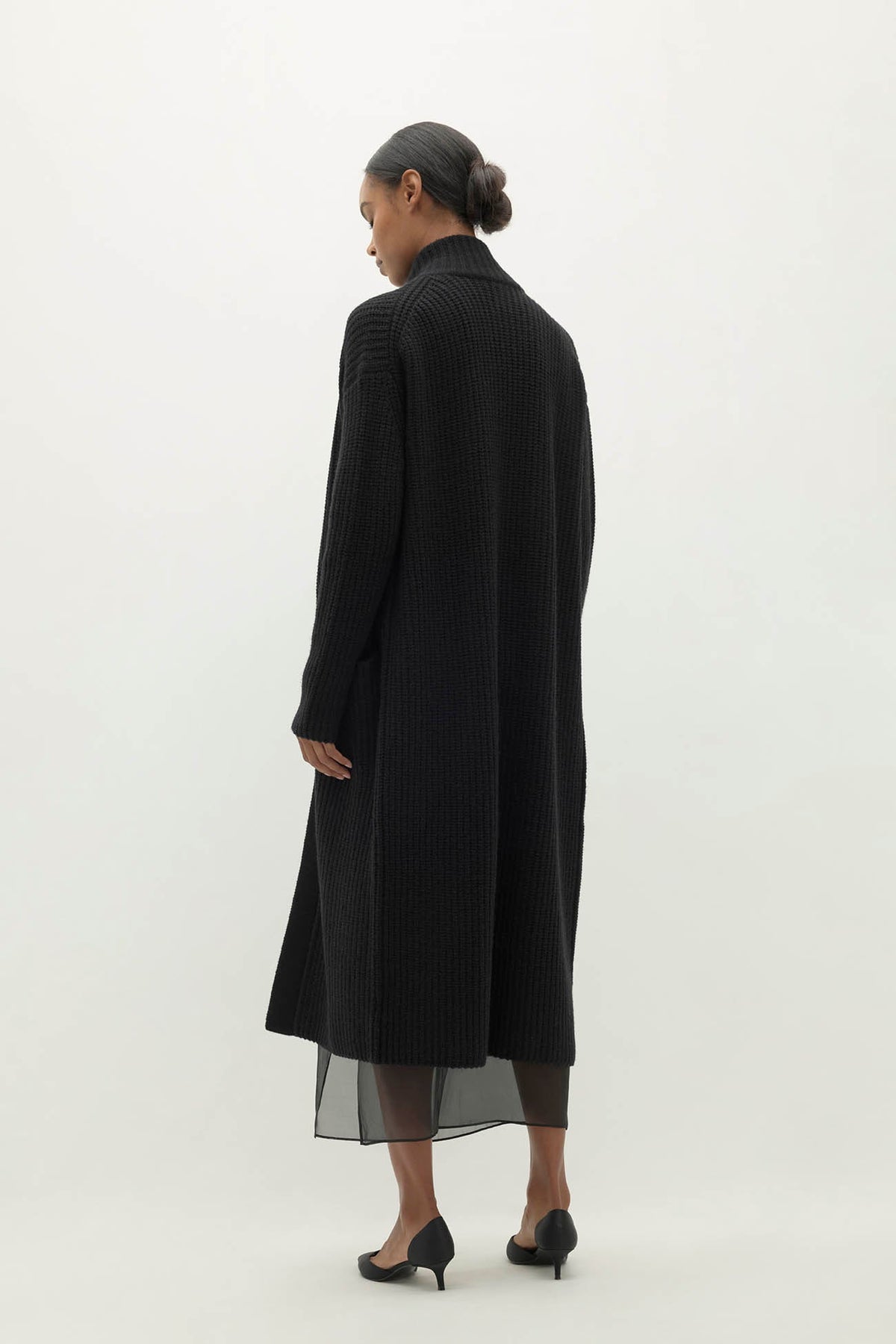 ADRIANA FISHERMAN RIB CARDIGAN