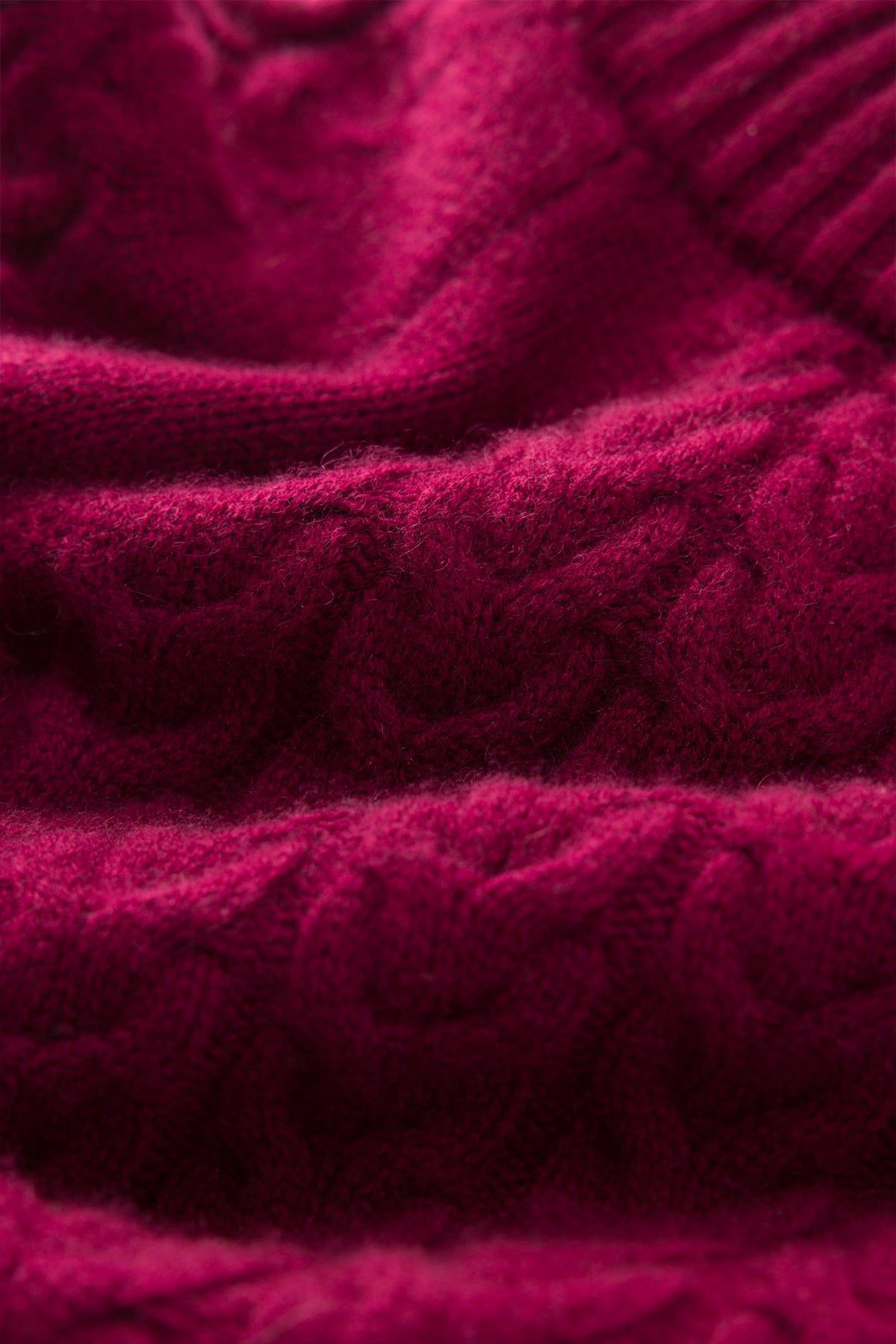 BAILEY CABLEKNIT MOCK NECK