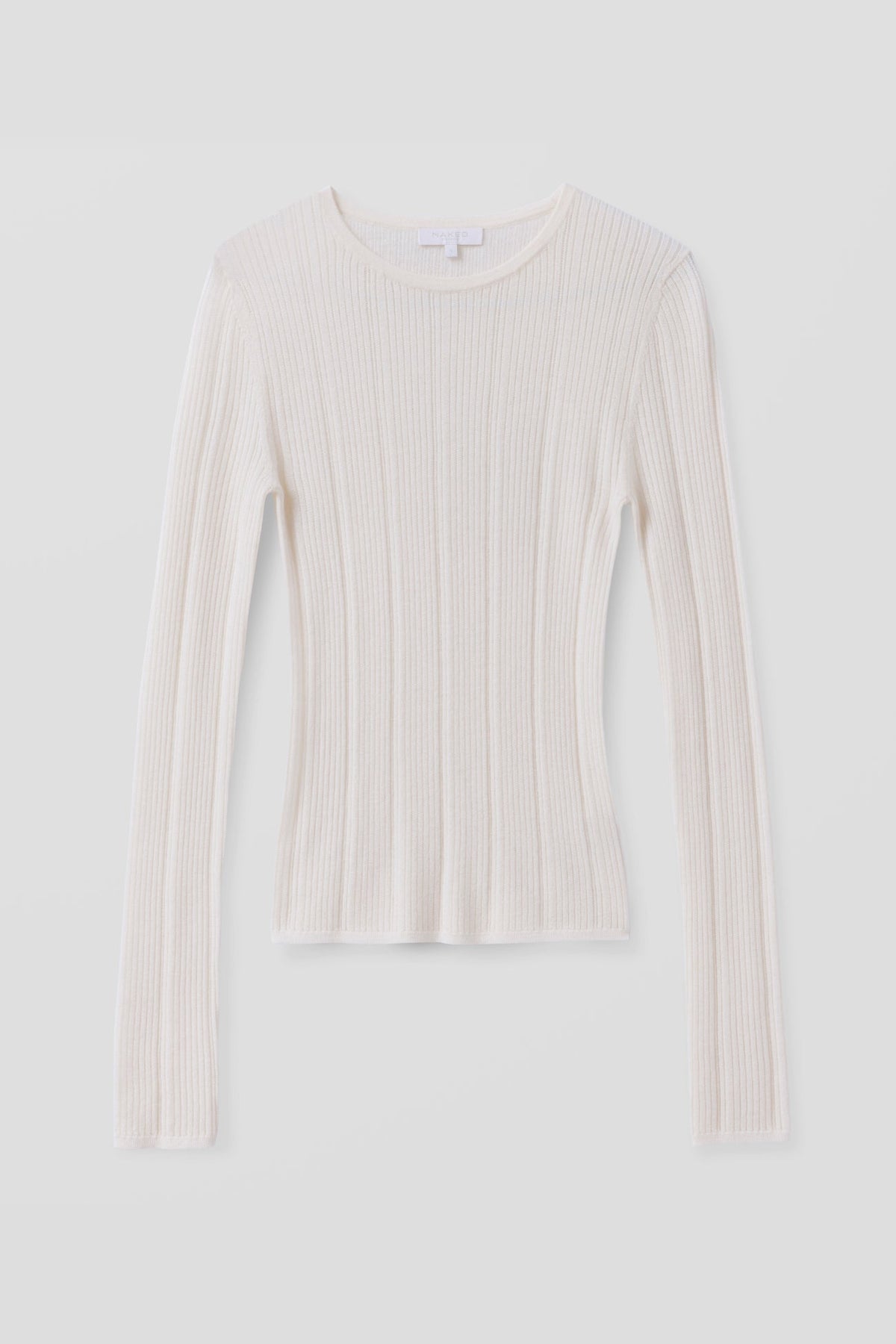 MABLE TRELLIS LONG SLEEVE CASHMERE TEE