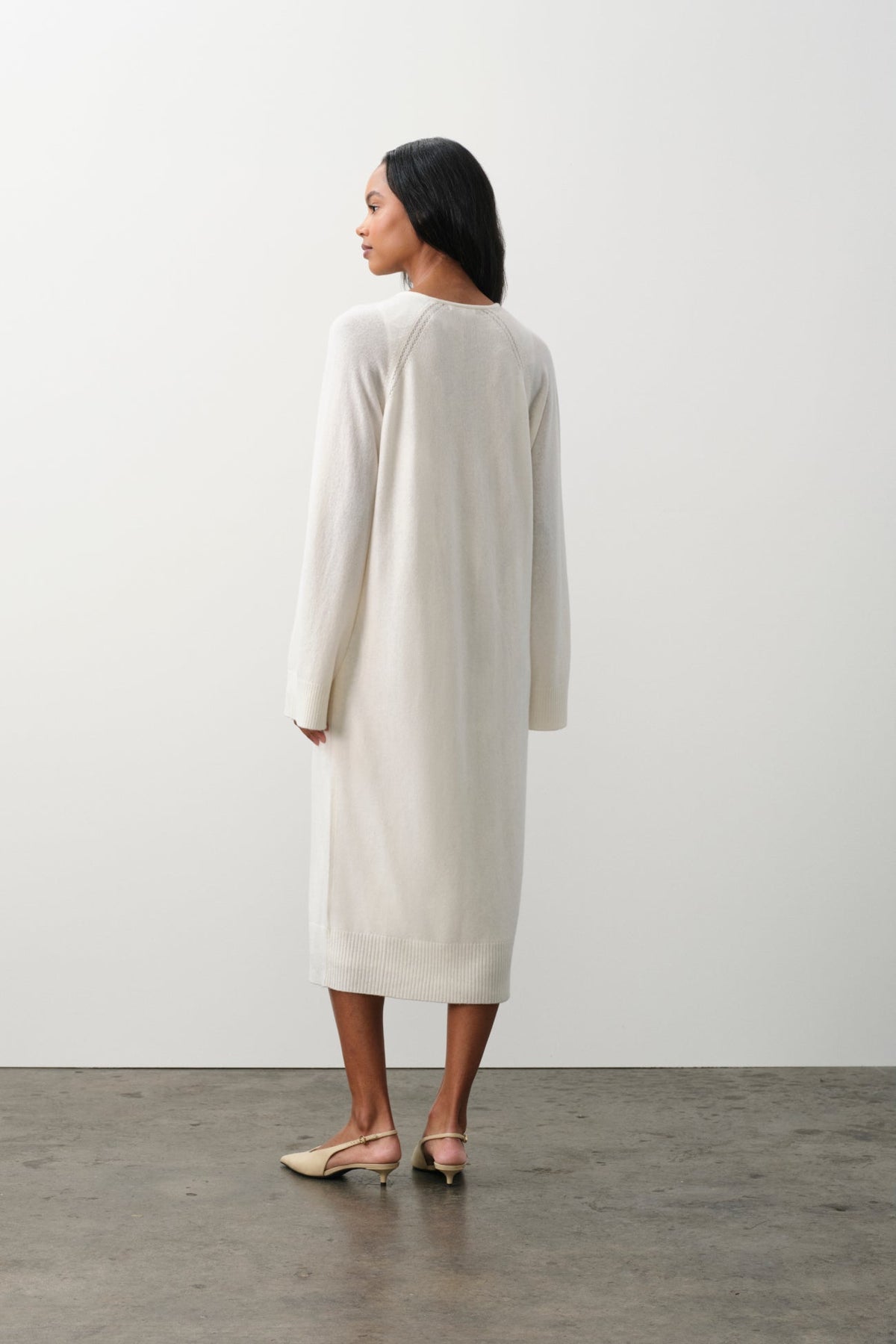ASTER FEATHERWEIGHT CASHMERE LONGLINE CARDIGAN