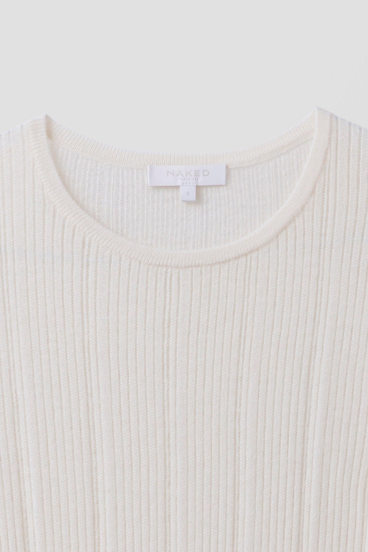 ETTA TRELLIS CASHMERE TEE