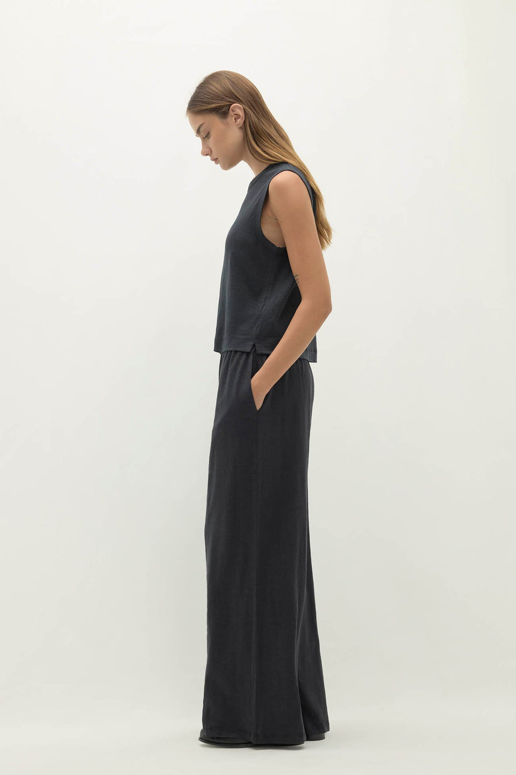 LUELLA LINEN TANK TOP