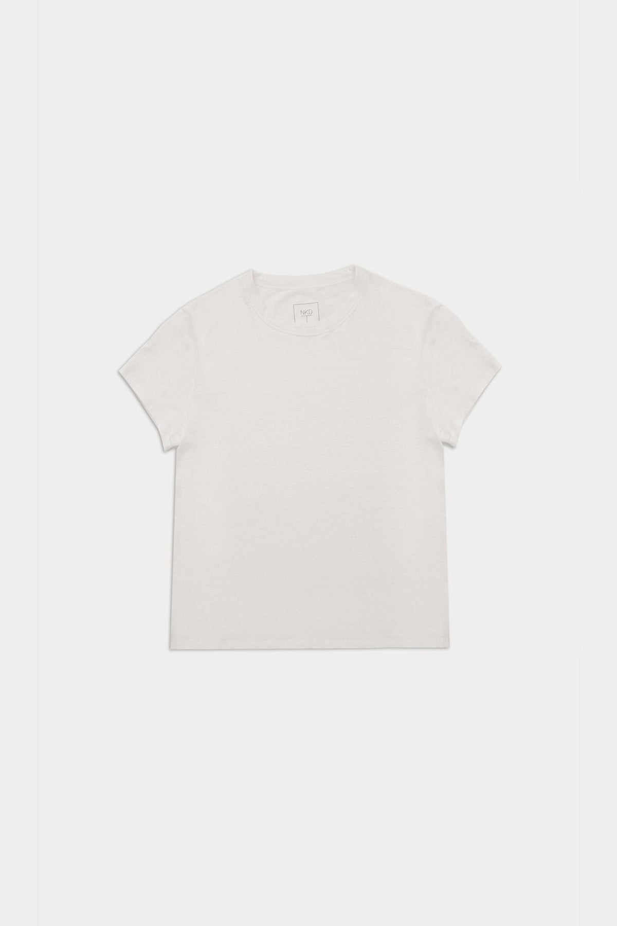 CHLOE LINEN CREWNECK TEE