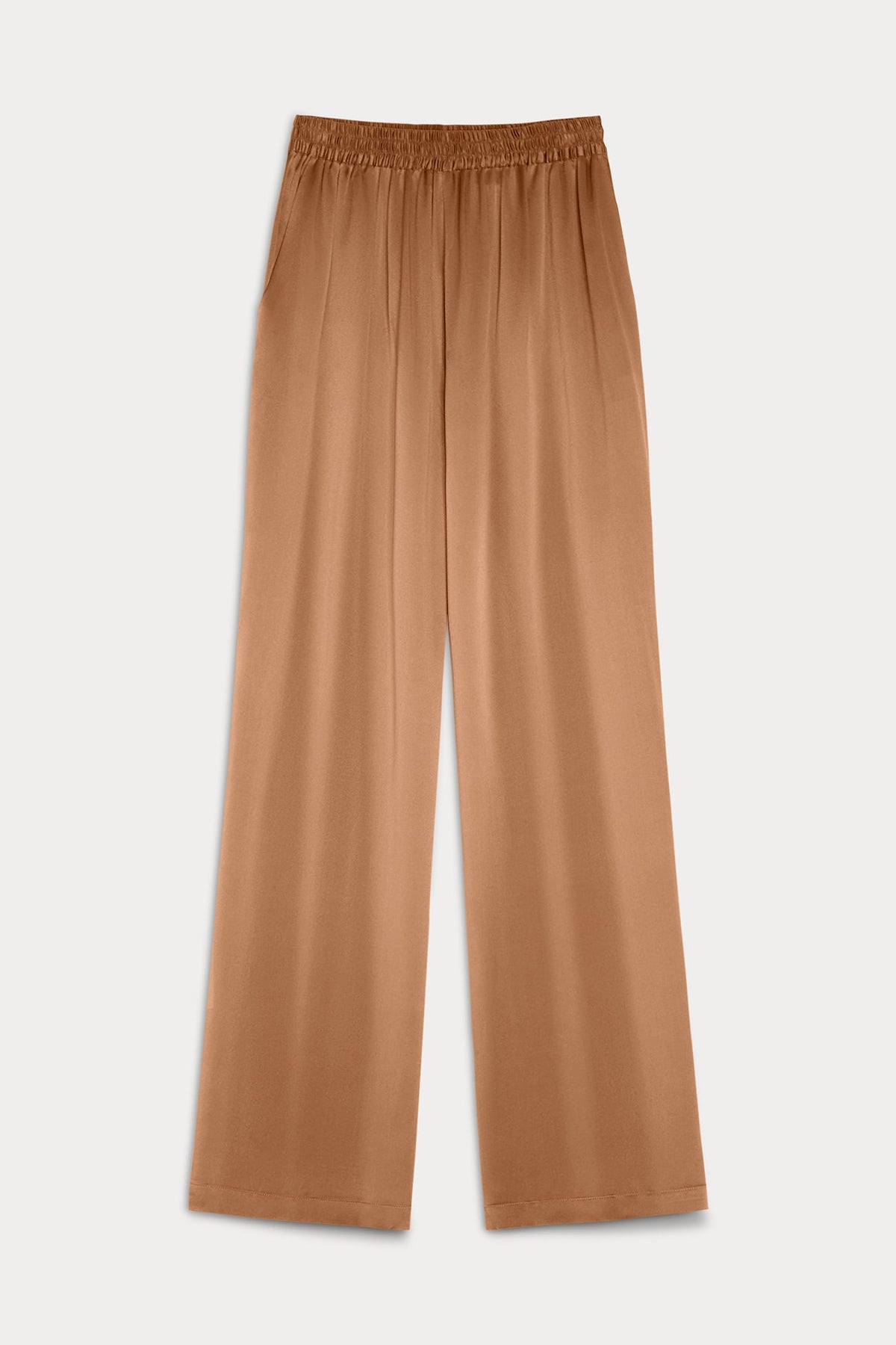 EVAN SILK WIDE LEG PANT | 33" INSEAM