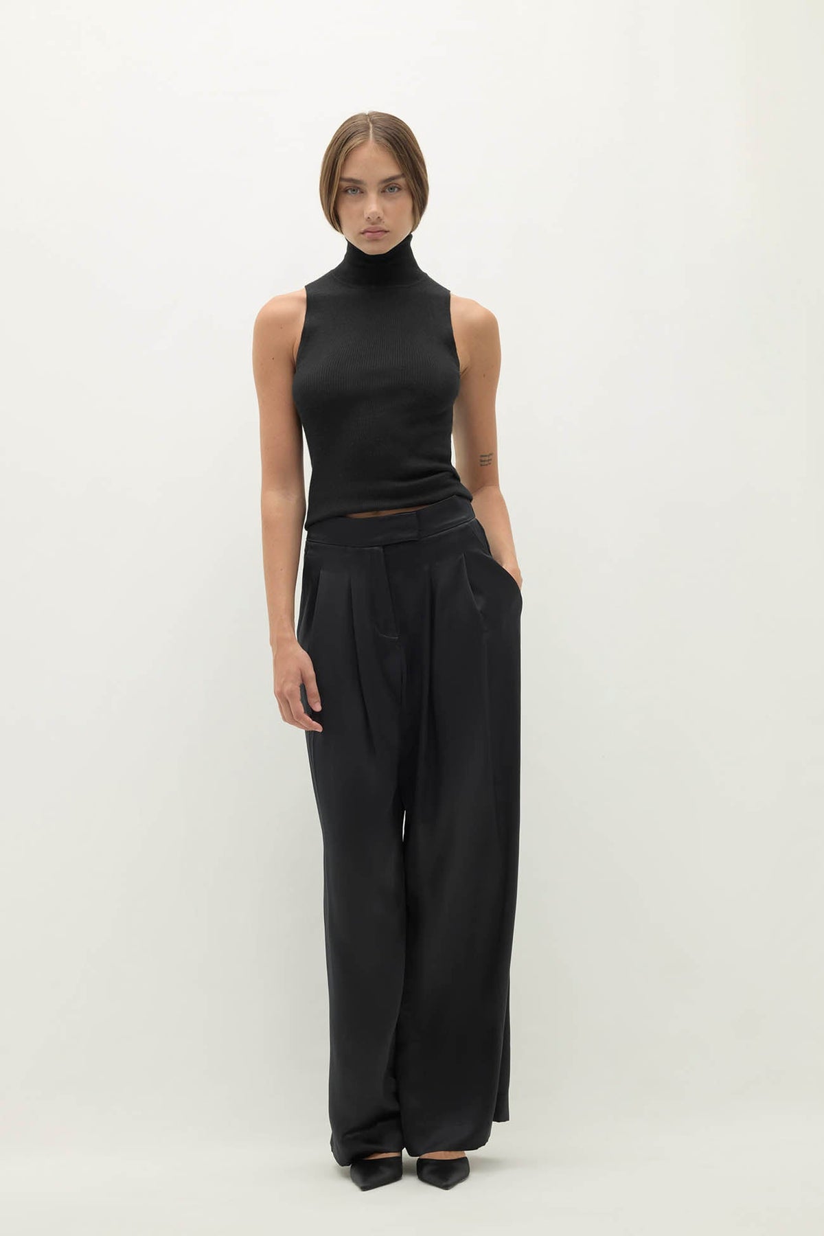 ROSALIE SILK TROUSER