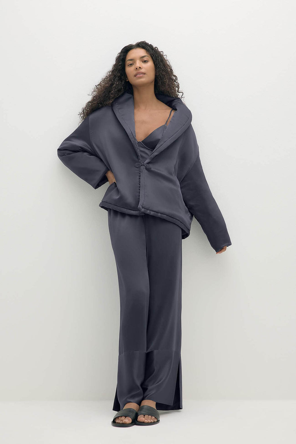 NICOLA SILK JACKET