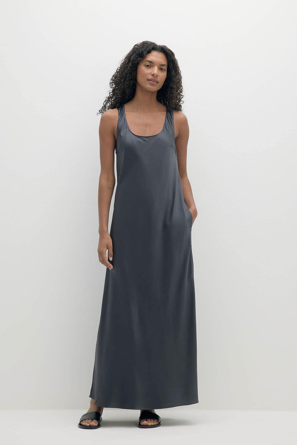 ROSALYN SILK MAXI DRESS