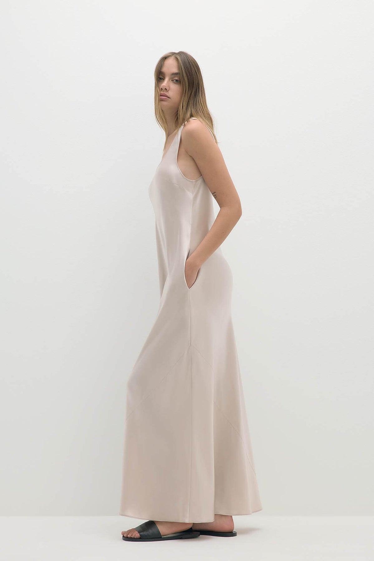 ROSALYN SILK MAXI DRESS