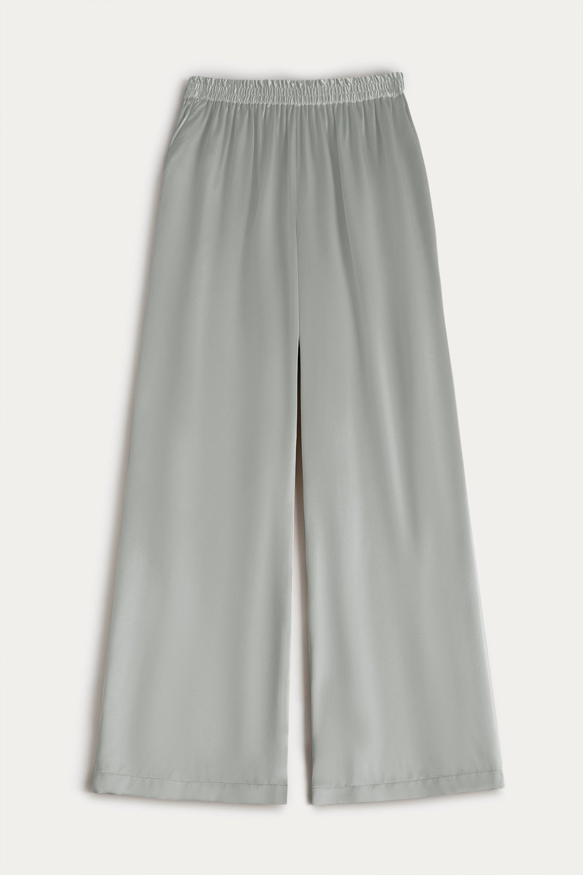 EVAN SILK WIDE LEG PANT | 30" INSEAM